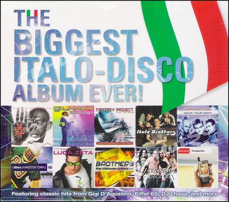 Biggest ITALO-DISCO Album Ever! 3CD Ft. Gigi D'Agostino, Eiffel 65, Lilu, Italo Brothers, Luca Zeta.