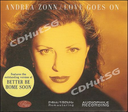 Andrea Zonn - LOVE GOES ON Audiophile CD 24Bit 192Khz